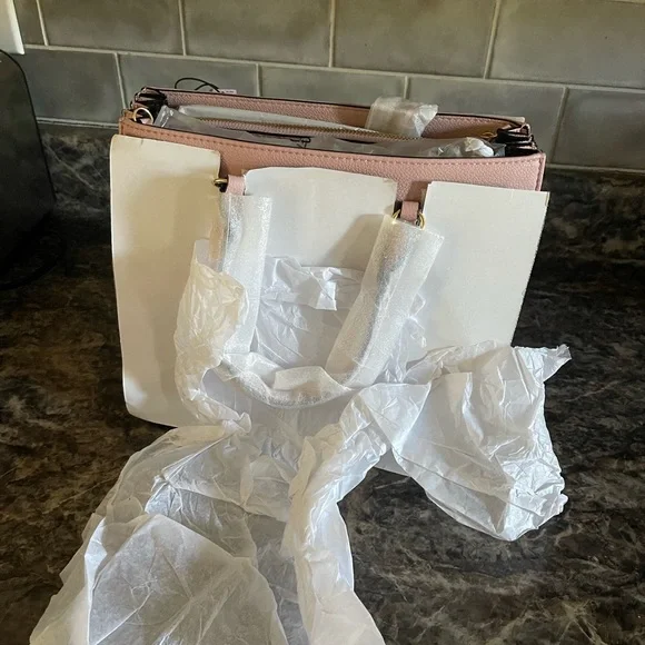 NWT Victoria's Secret Light Pink Tote Bag - Picture 3 of 7